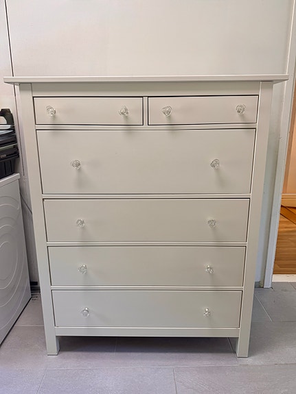 IKEA HEMNES -lipasto, 6 laatikkoa