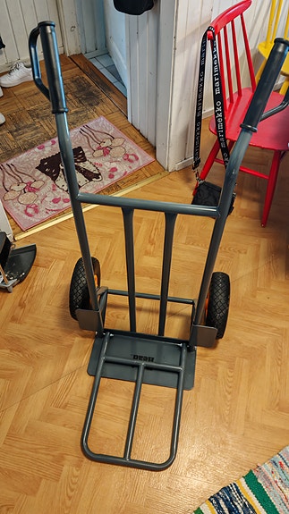 nokkakärry ilmakumirenkailla