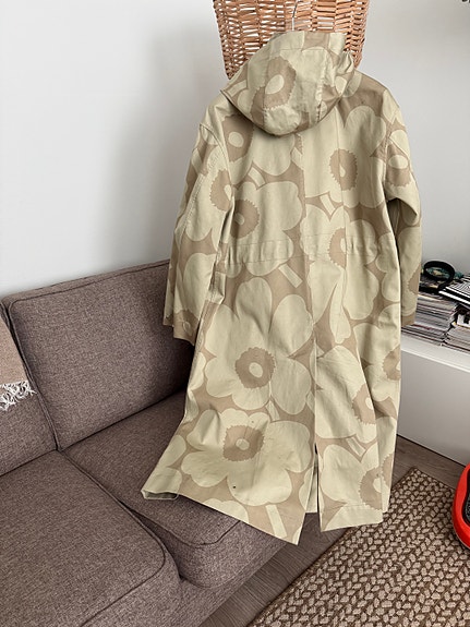 Marimekko Unikko takki L beige