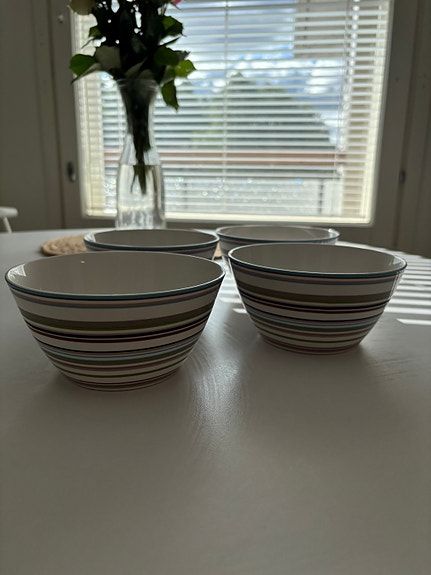 Iittala origo -kulhot (5 dl), 4 kpl