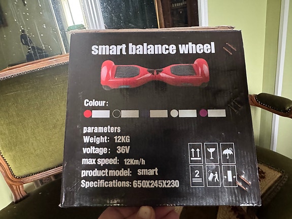 Smart Balance Wheel - tasapainoskootteri, lähes uudenveroinen