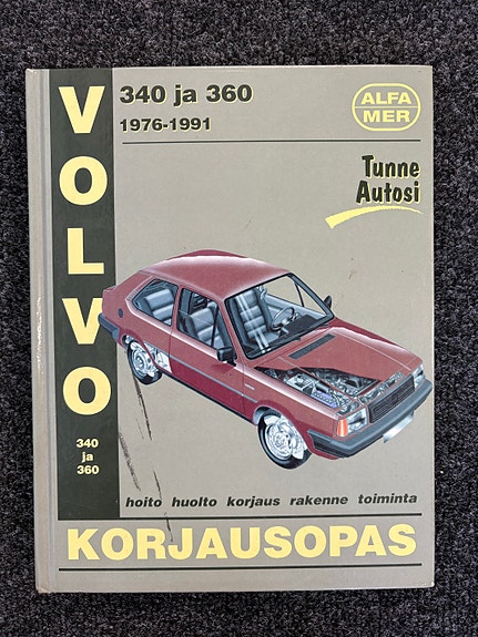 Alfamer Volvo 340 ja 360 korjausopas 1976–1991