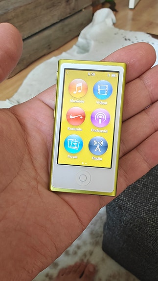 Apple iPod Nano 7. sukupolvi (Vihreä) 16gb