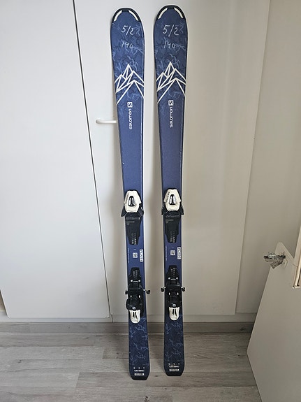 Salomon S/Max JR 140 cm + Salomon X Access R70 W -laskettelusetti, koko 38