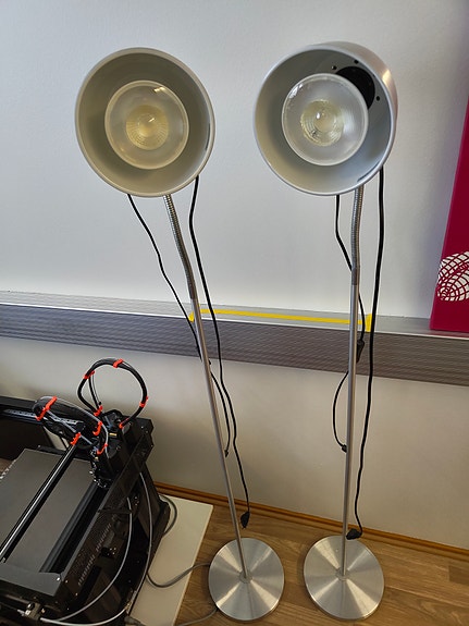 IKEA jalkalamput kasvilampuilla