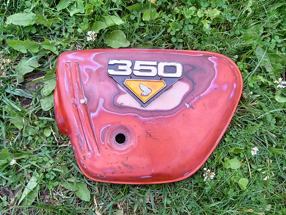 Honda CB 350 1973 sivuposket
