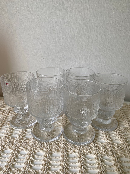 Iittala Senaattori lasit kirkas 6kpl.
