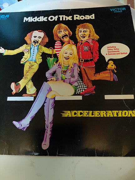 Middle Of The Road LP-levyt 2 kpl,Paper Lace,Mike Harrison