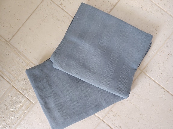 IKEA verhot siniharmaa, 2 kpl