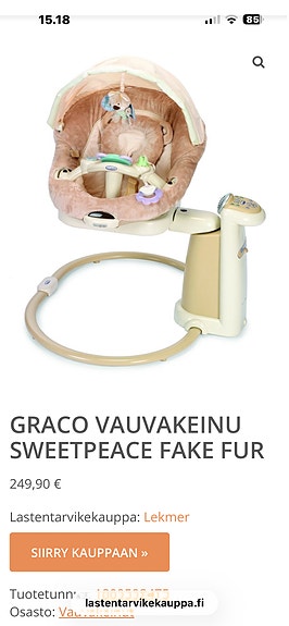 Koliikkikeinu/ sitteri
