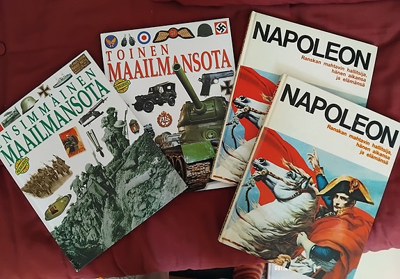 Historiaa- ja sotahistoriaa lapsille ja aikuisille