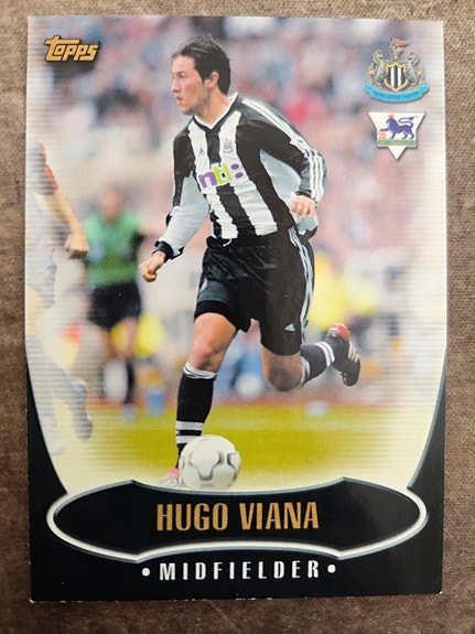 Hugo Viana #NU6 2002-03 Topps Premier Gold