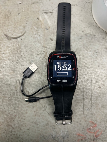 Polar M400 urheilukello musta