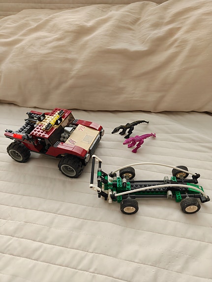 LEGO autoja 3kpl