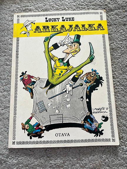 Lucky Luke - Arkajalka sarjakuva-albumi Otava