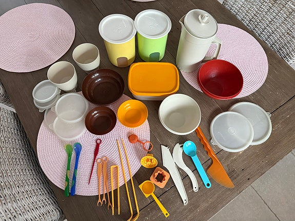 Tupperware-tuotteita
