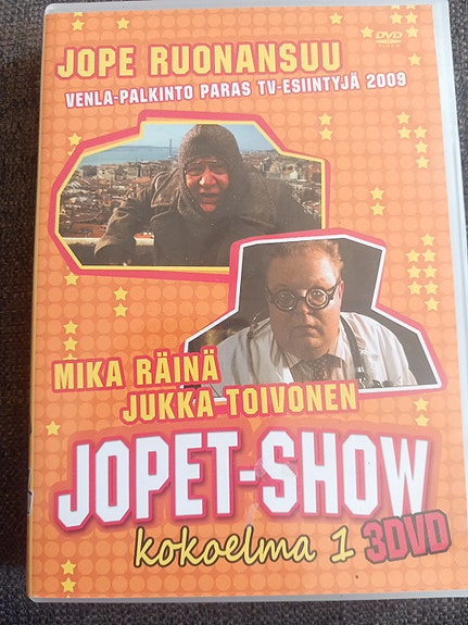 Jopet-Show kokoelma 1 DVD (3DVD)