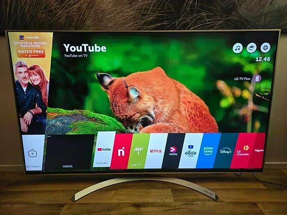 LG 55  4K SUPER HD SMART TV