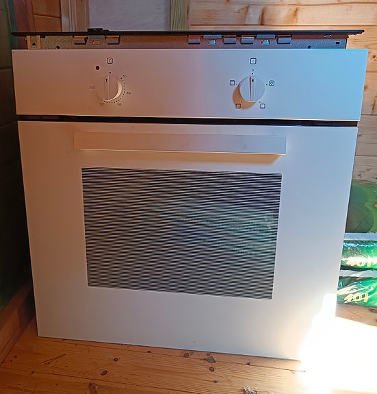 IKEA LAGAN OV3 -erillisuuni (kalusteuuni) + pellit, valkoinen