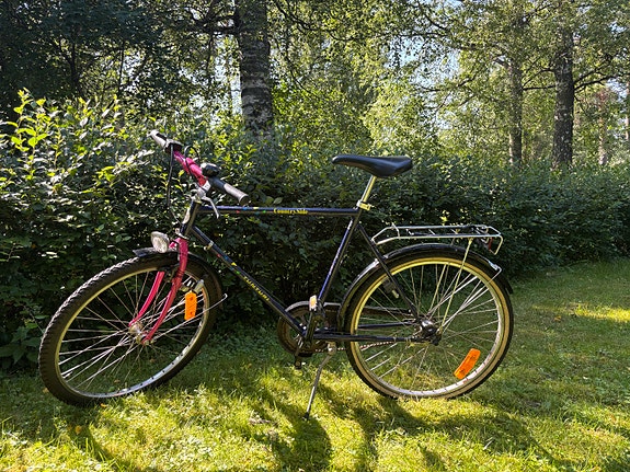 Tunturi miesten pyörä 26" runko M