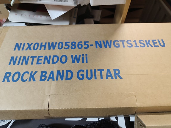 Nintendo Wii Rock Band Fender Stratocaster -kitaraohjain