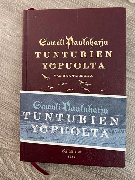 Samuli Paulaharju Tunturien yöpuolta -kirja