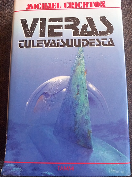 Vieras tulevaisuudesta -kirja Michael Crichton