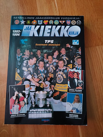 Jääkiekkokirja sm liiga 1993-94