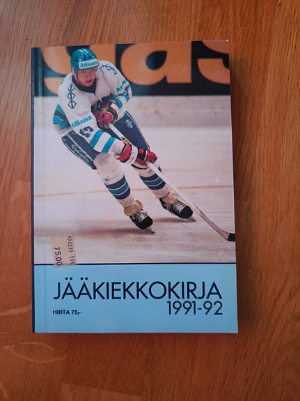 Jääkiekkokirja sm liiga 1991-92