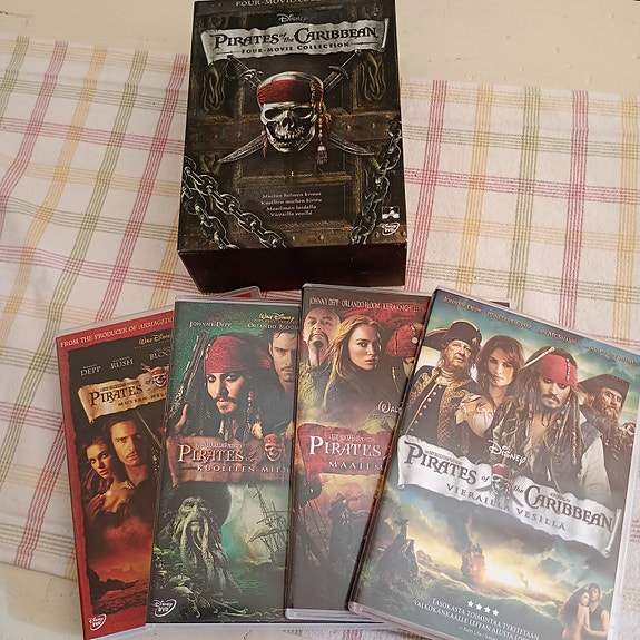 pirates of the caribbean dvd:t