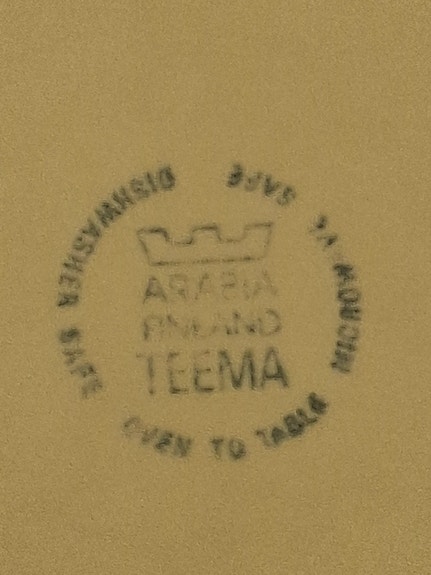 Teema lautaset