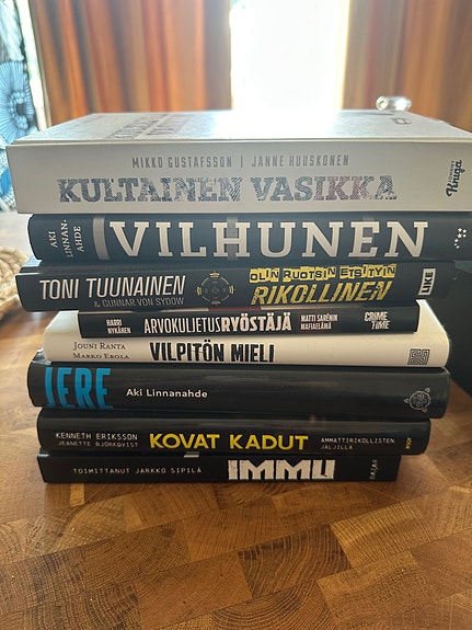 True crime-kirjoja