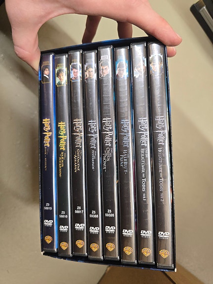 Harry Potter DVD-boksi (Saksaksi)
