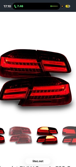 Ost Bmw e92 led takavalot