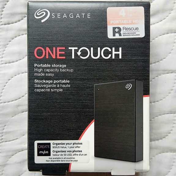 4TB Seagate ulkoinen kovalevy