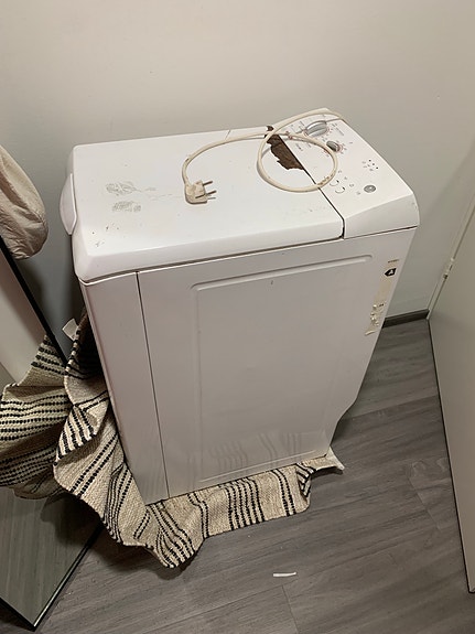Bosch päältä täytettävä pesukone valkoinen