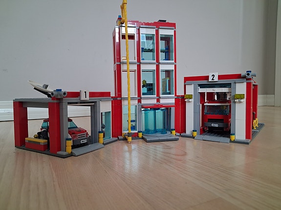 LEGO City paloasema ja paloautot