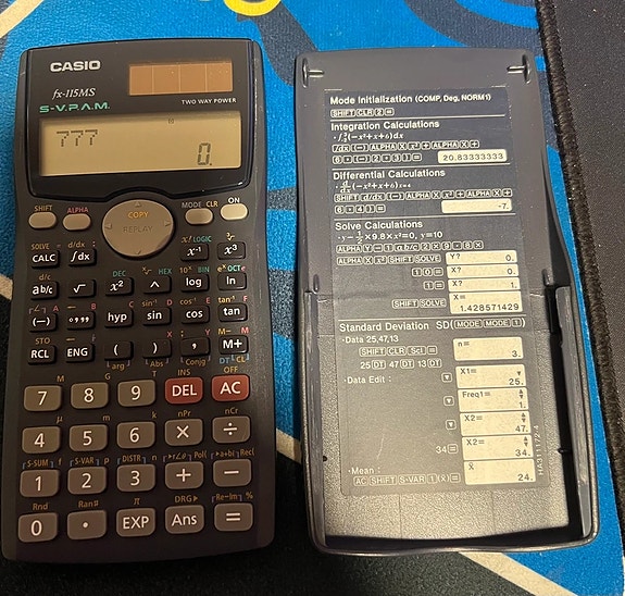 Casio FX-115MS
