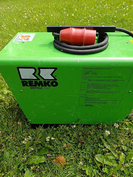 Rakennuslämmitin Remko 9kw