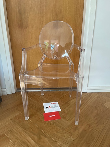 Kartell Lou Lou Ghost lasten tuoli