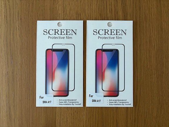 2 kpl Samsung Galaxy A17 suojakalvoja (uudet) - yhtenä settinä