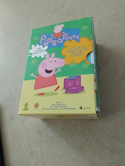 Pipsa possu kokoelma  dvd