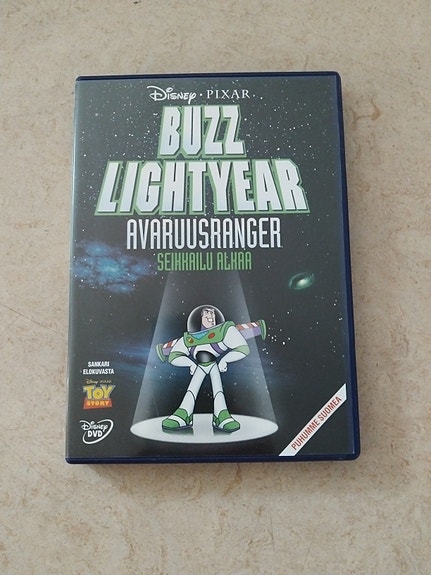 Disney Pixar Buzz Lightyear Avaruussankari seikkailu alkaa DVD