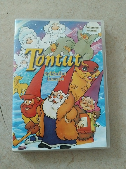 Tontut – Seikkailut lumessa DVD lasten animaatio suomeksi