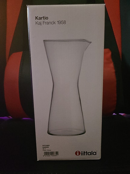Iittala Kartio lasikannu kirkas