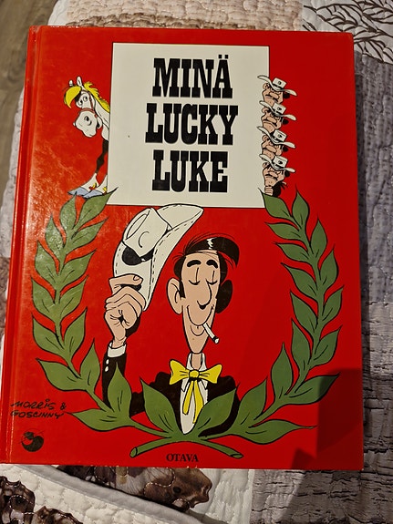 Minä Lucky Luke -sarjakuva-albumi
