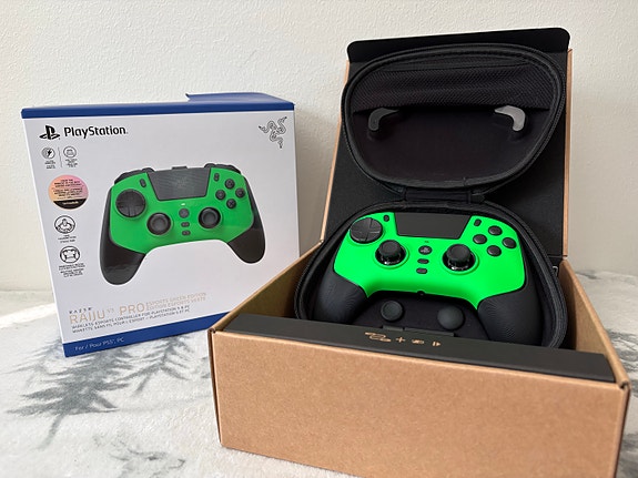 Razer Raiju V3 Pro KÄYTTÄMÄTÖN Esports Green Edition