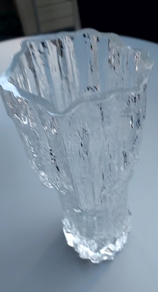 Iittala lasimaljakko kirkas Avena v.1970-1989 Tapio Wirkkala