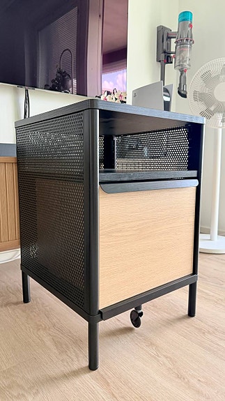 Ikea Bekant lipasto pyörillä