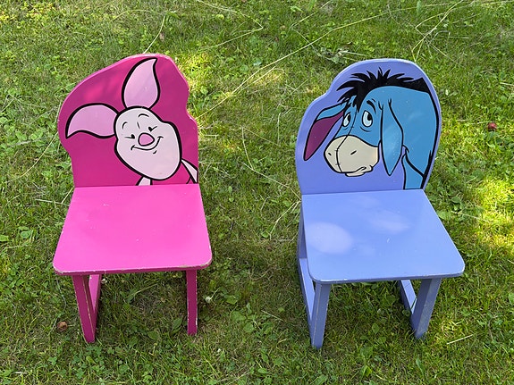 Lasten tuoleja 4 kpl